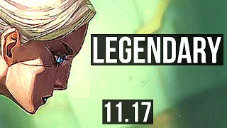 CAMILLE vs RENEKTON (TOP) | 13/0/2, 2000+ games, 7 solo kills, Legendary | KR Diamond | v11.17