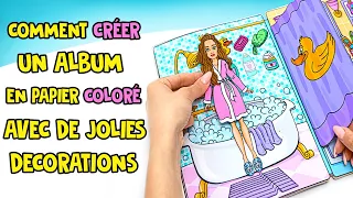 DIY Maison de poupée en papier la plus cool de l’album || BRICOLAGES AMUSANTS ET FACILES !