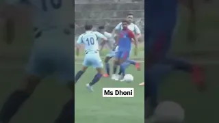 Ms Dhoni Playing Football On Jharkhand Silli Stadium 🏟️ #football  #viralshorts