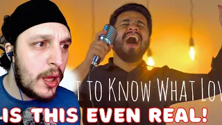 FIRST TIME REACTING TO Gabriel Henrique - I Want to Know What Love Is || UK REACTION