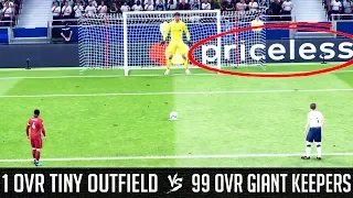 1 Rated Tiny Outfield Players VS 99 Rated Giant Goalkeepers