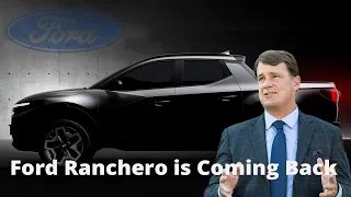 Ford CEO Announces  the 2024 Ford Ranchero: Massive Upgrades Set to Whole Car Industry