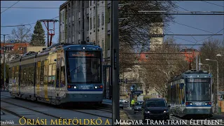"DRÓT ALATT" az első Tram-train! A "Vasvilla" egész napos útja, 1 videóban!