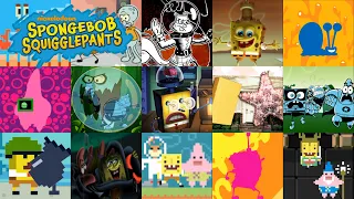 SpongeBob SquigglePants - All 110 Nanogames [4K]