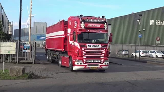 Stam transport uit Sprang Capelle met Scania  V8 deel 2