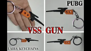 How to make VSS gun keychain