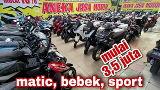 motor matic, bebek, sport mulai 3jutaan - AJM | Referensi Harga Motor Bekas