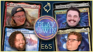 Etali vs Kraum & Francisco vs Tivit vs Urza | @PlaytoWinMTG and @KingdomsTV | K&F 65 cEDH Gameplay