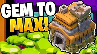 GEMMING TO MAX FOR MY SHOT AT $7000 - TH7 Tournament - Clash of Clans