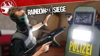 Real Life Blitz Shield is BRIGHTER THAN THE SUN! (from R6 Siege)