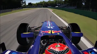 F1 Monza 2011 - Sebastian Vettel OnBoard -  Assetto Corsa