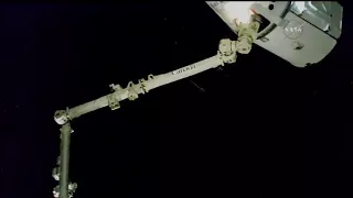 SpaceX CRS-13 Dragon Arrival at ISS and Capture, 17 December