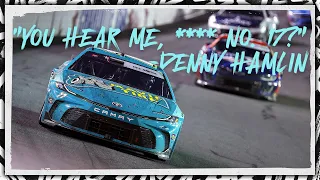 'You hear me, [expletive] No. 17?' -Denny Hamlin | NASCAR Race Hub's RADIOACTIVE from Charlotte