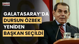 Galatasaray'da seçim bitti! Dursun Özbek yeniden başkan seçildi