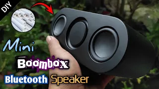 DIY Bluetooth Speaker with PVC pipe x Aiyima 2inch super BASS