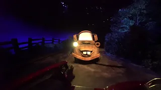 4K Radiator Springs Racers Front Row POV at Cars Land in Disney's California Adventure