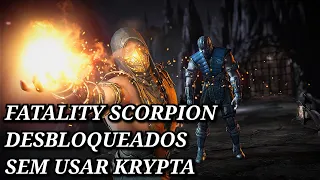 Como Fazer Todos os Fatality do Scorpion no Mortal Kombat XL (Tutorial Completo)