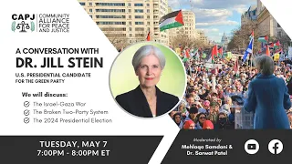 Connecting with the Candidates: A Conversation with Dr  Jill Stein