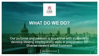 Push Your Career Forward with Cass Business School