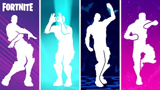 TOP 100 LEGENDARY FORNITE DANCES WITH THE BEST MUSIC