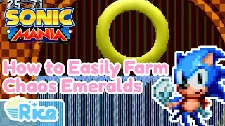 How to Easily Farm Chaos Emeralds in Sonic Mania's Green Hill Zone (This is How We Do It)