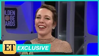 2019 Golden Globes: Olivia Colman Backstage (FULL INTERVIEW)