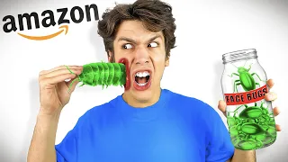 Testing 100 CURSED Amazon Products (Dangerous)