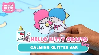 DIY Glitter Jar | Hello Kitty Crafts