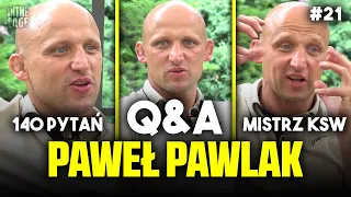 [Q&A] Paweł PAWLAK - kto następny i dlaczego? | Rozstanie z FEN | Romanowski | Kulisy UFC | Pudzian