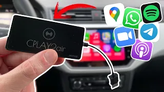 CarPlay INALÁMBRICO en cualquier coche con ESTO | CPLAY2air