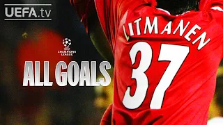 All #UCL Goals: JARI LITMANEN