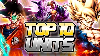 (Dragon Ball Legends) RANKING THE TOP 10 BEST CHARACTERS IN THE GAME (AUGUST 2023 EDITION)