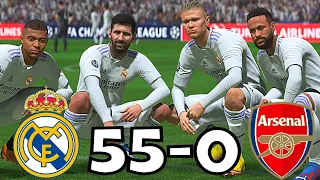 FIFA 23 -RONALDO,MESSI , MBAPPE, NEYMAR, ALL STARS | REAL MADRID VS ARSENAL - PS5 4K