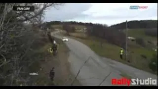 Sebastien Ogier CRASH Rally Monte-Carlo 2012