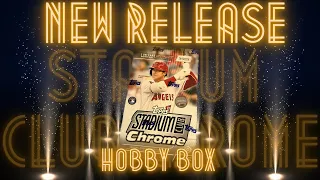 NEW RELEASE! 2022 Topps Stadium Club Chrome Hobby Box With 1 On-Card Auto