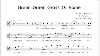 "Green Green Grass of Home" Alto Saxophone cover 알토색소폰 연주 김은산