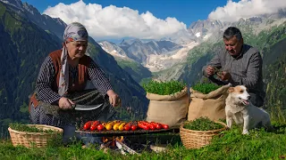 Mountain Thyme Harvest: Exploring Flavorful Delights - Cooking Vegetables with Lamb