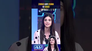 Zainab Shabbir aur Usama Khan ki Shadi🤔| #hasnamanahai #zainabshabbir #geonews #geonews