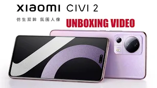 Premium ဆန်တဲ့ Design Dual Curve Display နဲ့ Xiaomi Civi 2 Unboxing Video