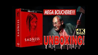 THE SADNESS ★ LA BOUCHERIE DE L' ANNÉE!!! COLLECTOR 4K UHD + GOODIES UNBOXING!