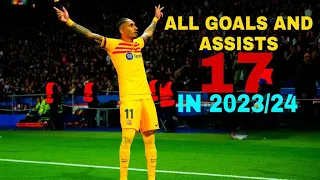 Raphinha - All 17 Goals and Assists For FC Barcelona So Far - 2022/23