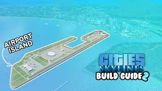 International Airport On An ISLAND In Cities Skylines! | Orchid Bay