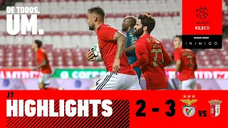 RESUMO / HIGHLIGHTS: SL Benfica 2-3 SC Braga