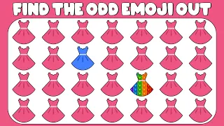 HOW GOOD ARE YOUR EYES #535 | Find The Odd Emoji Out | Emoji Puzzle Quiz