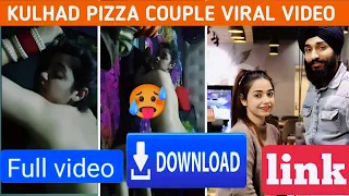 Kulhad Pizza Couple Viral Video: मशहूर कुल्हड़ पिज्जा कपल का MMS हुआ Viral, Sahaj Arora ने बताया |