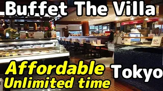 Comprehensive Buffet The Villa: Affordable Sushi, Steak, Japanese, Western, & Chinese food in Tokyo!