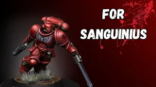 How to Paint Blood Angels for Warhammer 40k - Space Marine Painting Tutorial