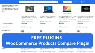 WooCommerce Products Compare Plugin | Woocommerce Plugin | Compare Products Plugin