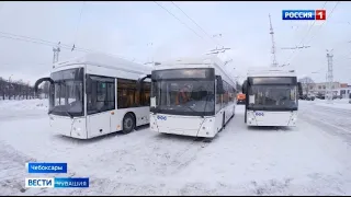 В Чувашии утилизируют старые троллейбусы