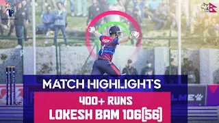 Nepal 'A' vs Ireland Wolves | 1st T20 Match Highlights